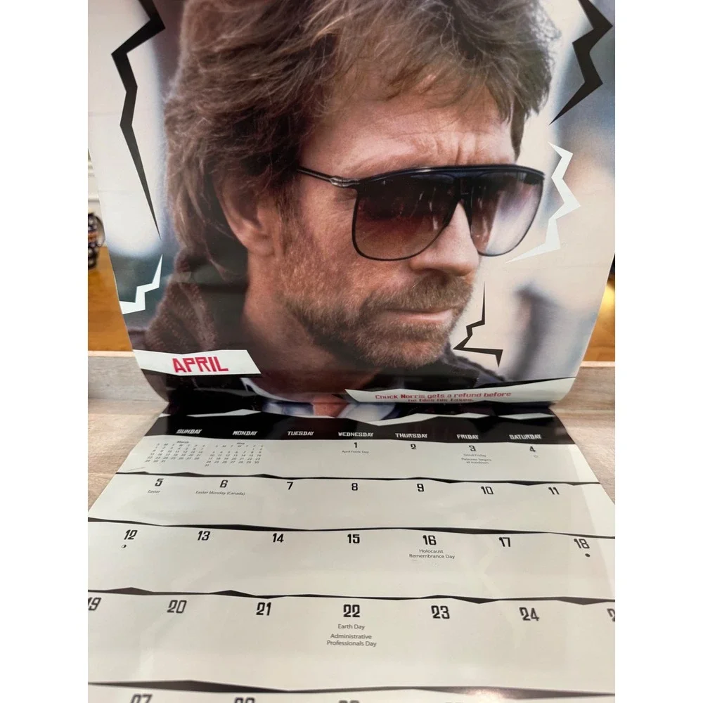 Chuck Norris 2015 16-Month Wall Calendar Trends International Collectible Meme
